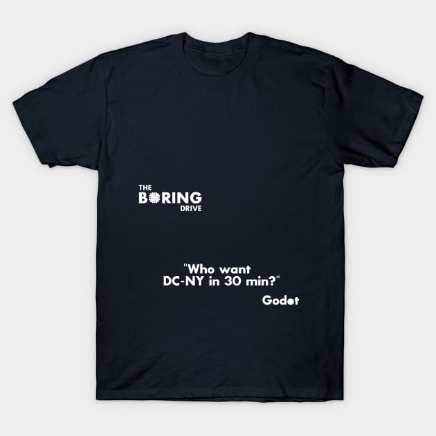 NY-DC in 30 min T-Shirt by EMfuturism